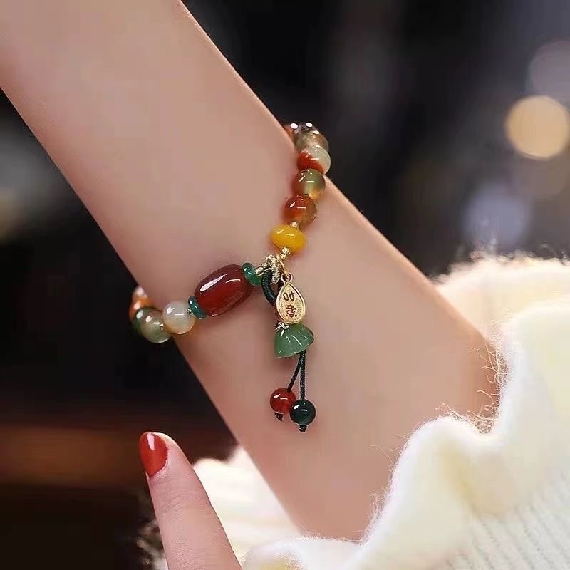 Natural lotus bracelet